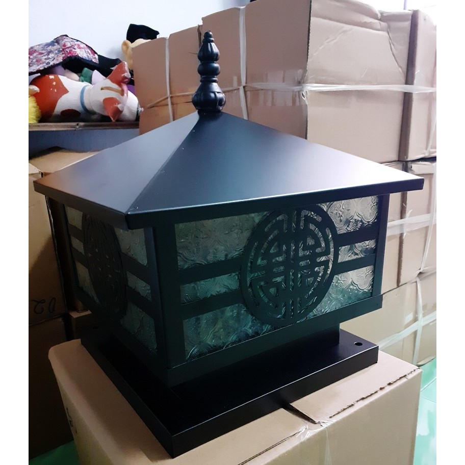 (RẺ VÔ ĐỐI)ĐÈN TRỤ CỔNG Phi 300(tặng bóng)