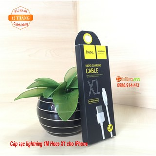 Dây cáp sạc lightning 1M Hoco X1 cho IPhone