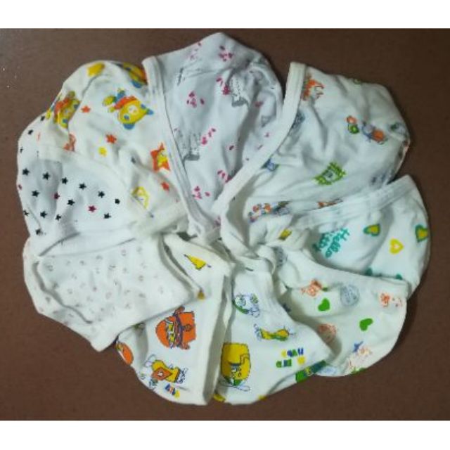 Mũ buộc dây ss cotton cho bé