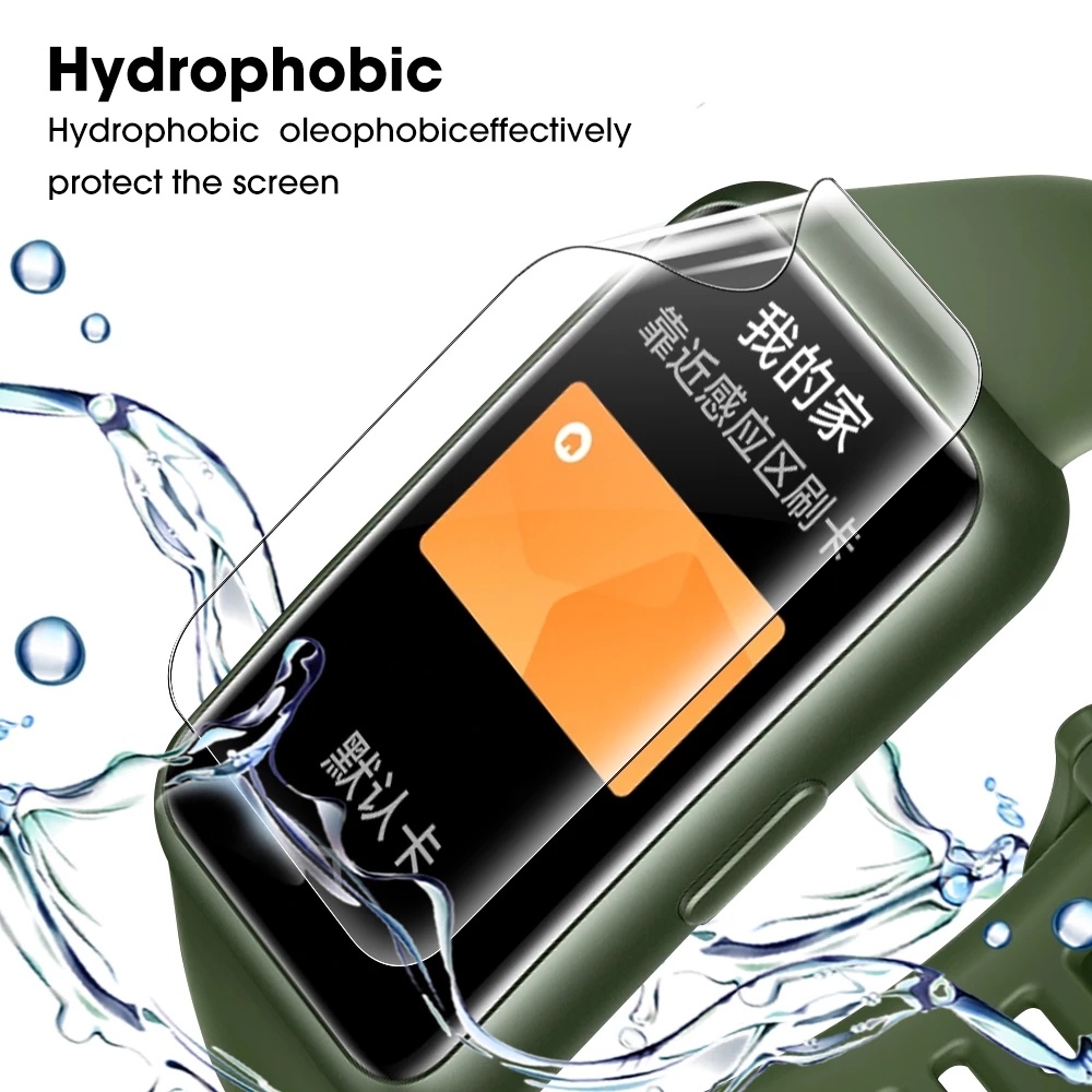 Miếng Dán TPU Mềm Bảo Vệ Màn Hình Đồng Hồ Thông Minh Huawei Band 6 / 7 / Honor Band 6 / 7
