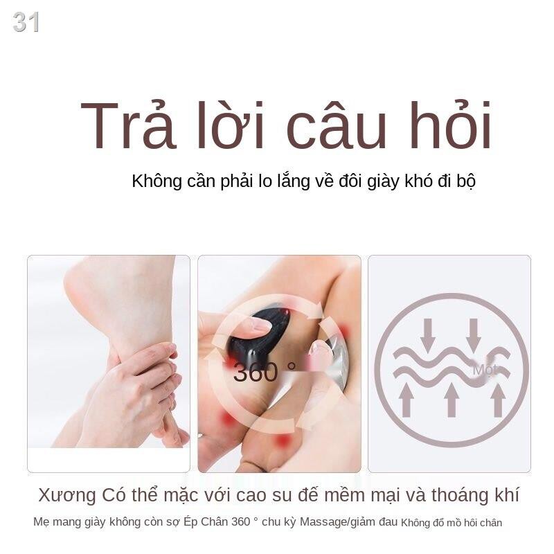 Rỗng bốt ngắn cổ giày phụ nữ mùa hè dép phẳng phong cách dân tộc trung niên thực sự mềm da lỗ dưới