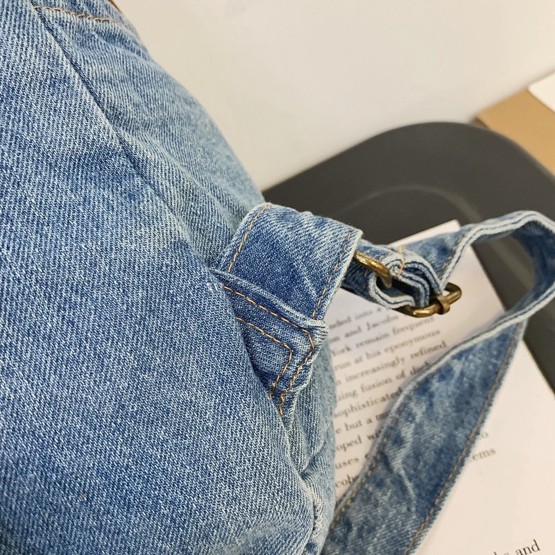 Ba Lô Denim Thời Trang Mùa Hè 2022 Sức Chứa Lớn Dành Cho Nữ