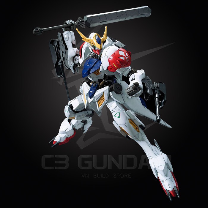 MÔ HÌNH LẮP RÁP 1/100 GUNDAM BARBATOS LUPUS BANDAI GUNDAM IRON-BLOODED ORPHANS IBO