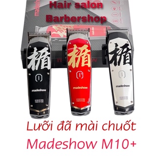 Tông Đơ Cắt Tóc M10 Madeshow Máy Khỏe Chạy Êm Pin Trâu Lưỡi Thoáng Bảo Hành 6 Tháng  ( Màu Đen )