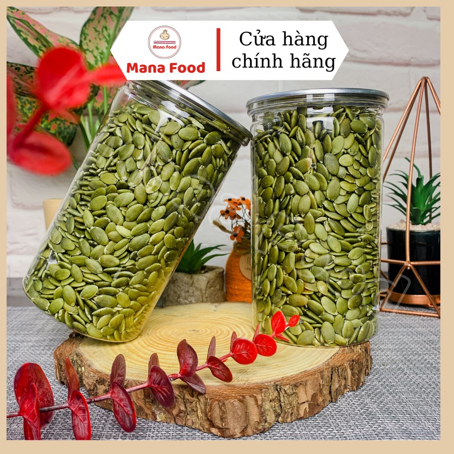 500G Nhân Bí Xanh Ấn Độ Mana Food | VSATTP - Hạt bùi - Chất lượng