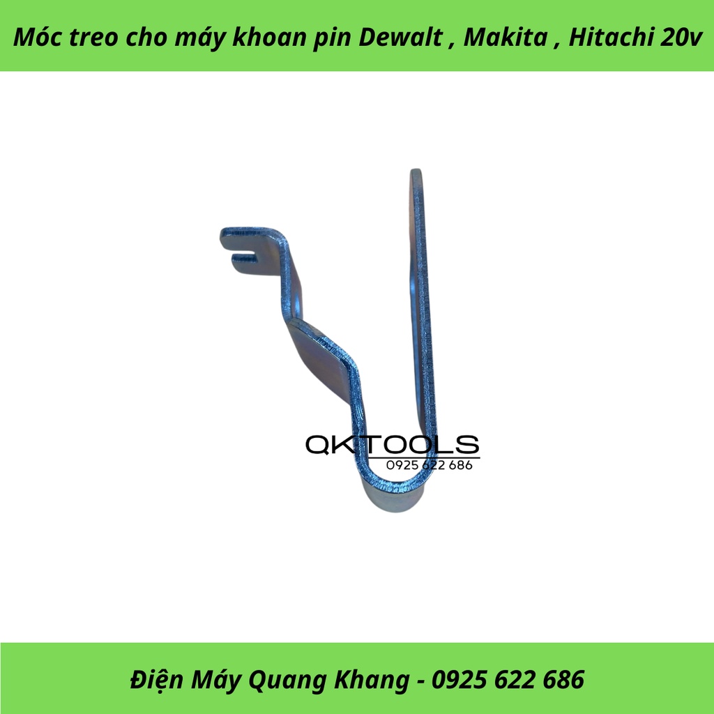 Móc treo cho máy khoan pin Dewalt , Makita , Hitachi 20v