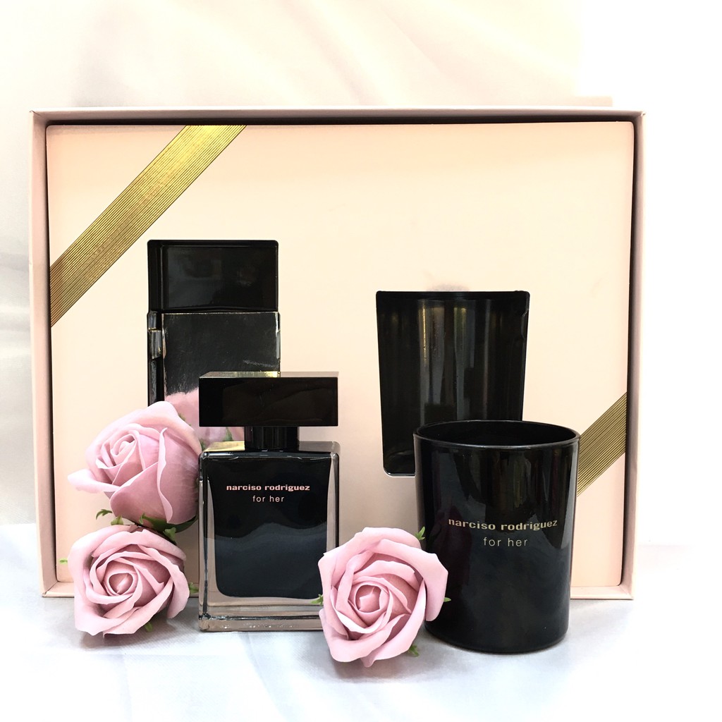 Narciso Set Nước Hoa Narciso Rodriguez For Her EDT ( 30ml + Nến 80g) | BigBuy360 - bigbuy360.vn