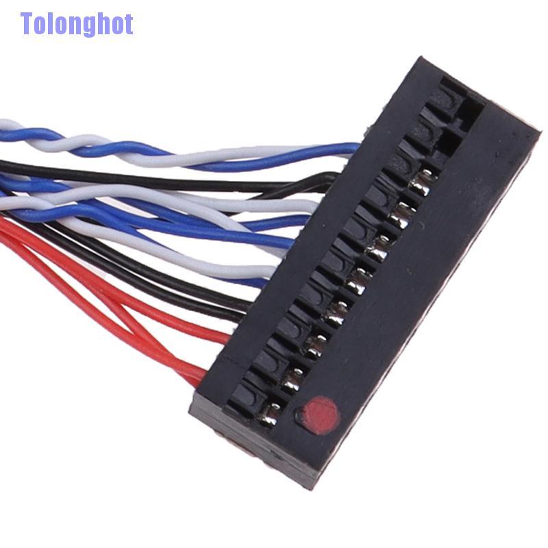 Tolonghot> I-PEX 20453-20455 30pin 1ch 6 bit LVDS Cable spacing LCD/LED Panel Display