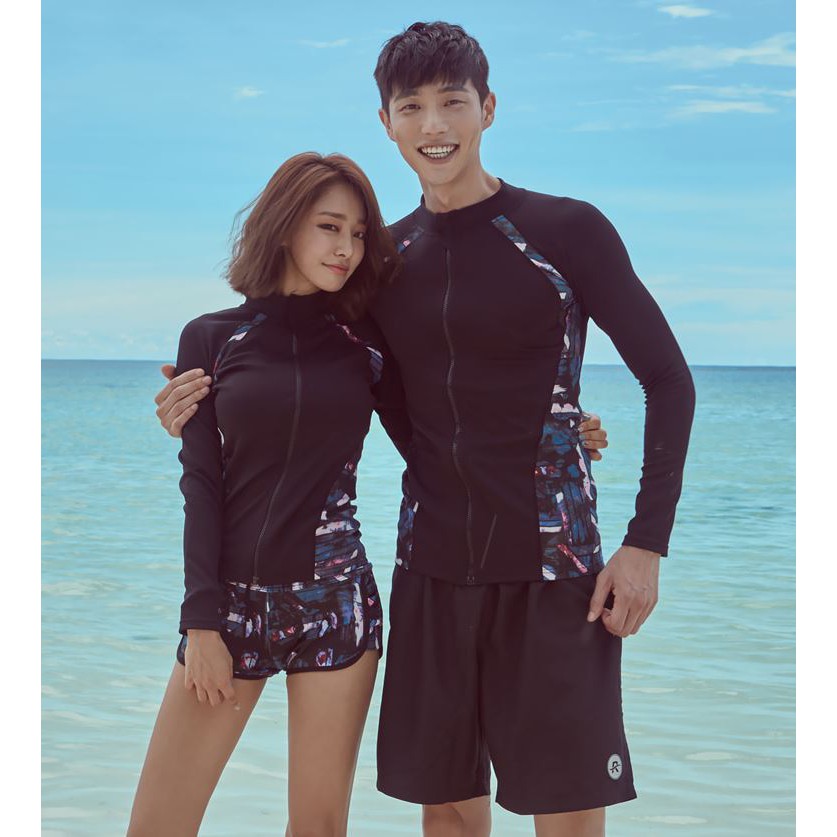 Bộ đồ bơi couple họa tiết, bikini thiết kế Hàn Quốc hàng cao cấp loại 1, có bán lẻ nam, nữ