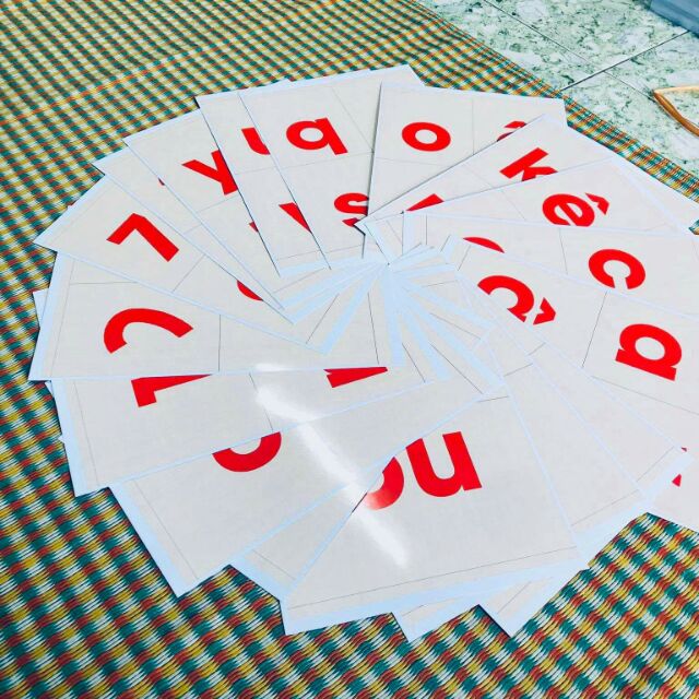 Bộ chữ cái rời dạy học