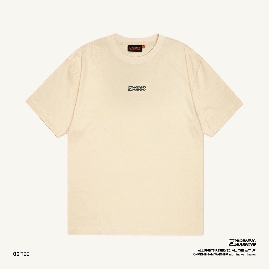 Áo thun form rộng unisex The Godmother MORNING WARNING