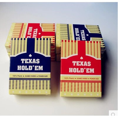 Bài Poker Texas Hold'em bền đẹp, đàn hồi, chống thấm nước.