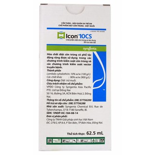 Icon 10 CS hóa chất diệt muỗi – diệt côn trùng