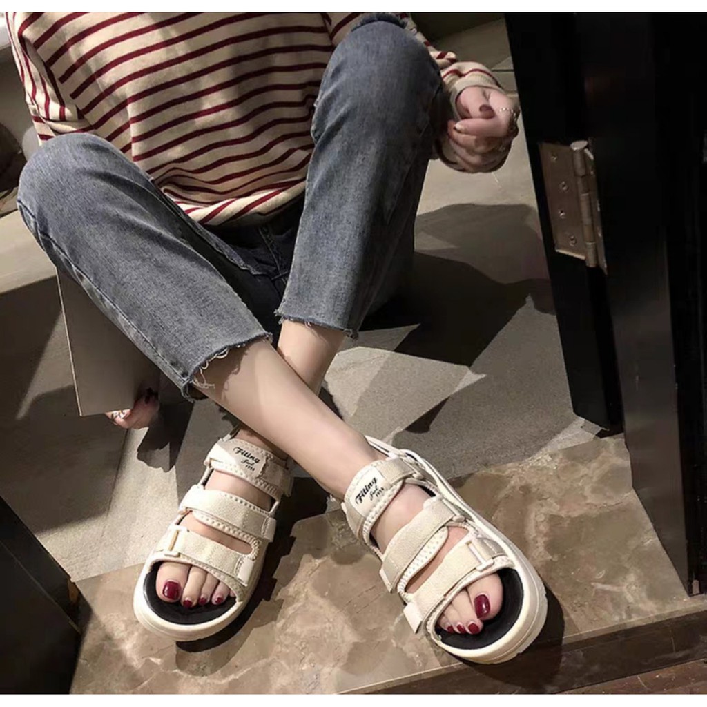 [Mã WASKT304 giảm 15% tối đa 30K đơn 99K] FREE SHIP Sandal nữ quai dán quai hậu cao cấp kiểu hàn quốc siêu xinh