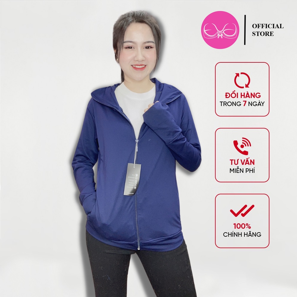 Áo chống nắng nữ thông hơi vải kim cương siêu mát phụ kiện thời trang nữ Evalover