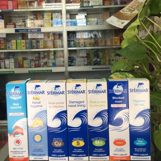 (Nhập khẩu) nước muối biển STERIMAR từ Pháp