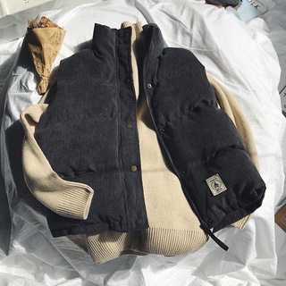 Áo phao gile nhung tăm unisex nam nữ
