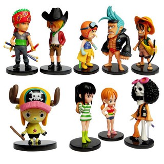 Đồ Chơi Mô Hình - 09 Nhân Vật Trong Truyện One Piece ( Mẫu 02)