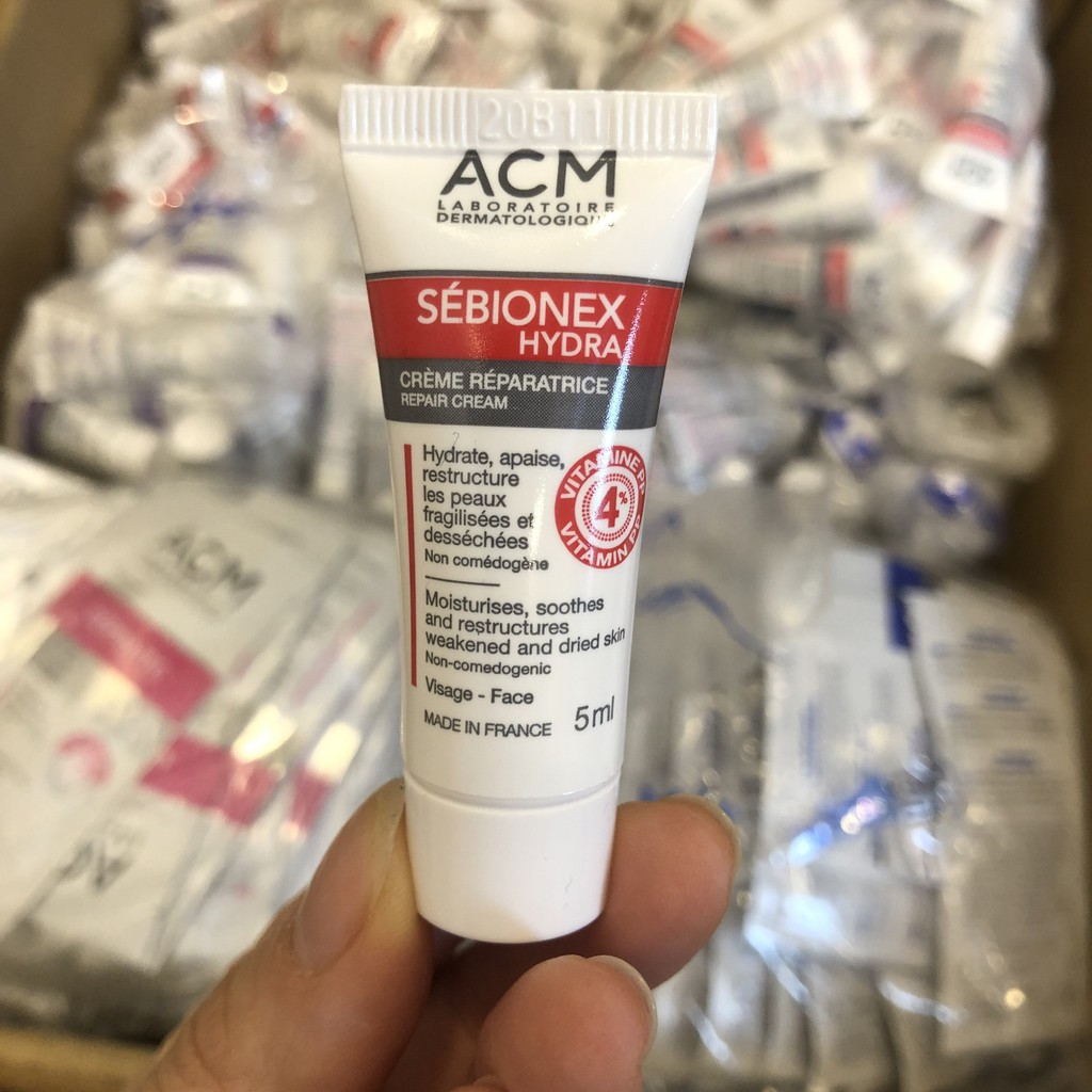 Kem dưỡng dành cho da mụn ACM Sebionex Hydra Repair Cream - Minisize 10ml