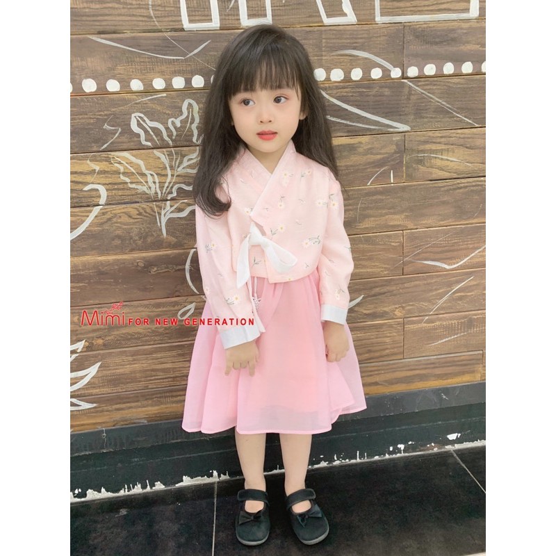 ( SLN 10 ) ( SLN 10 ) Set bộ hanbok cách tân cực kì đáng yêu HOT HIT 2020 dành cho bé gái diện TẾT - Sukids Store chuyên