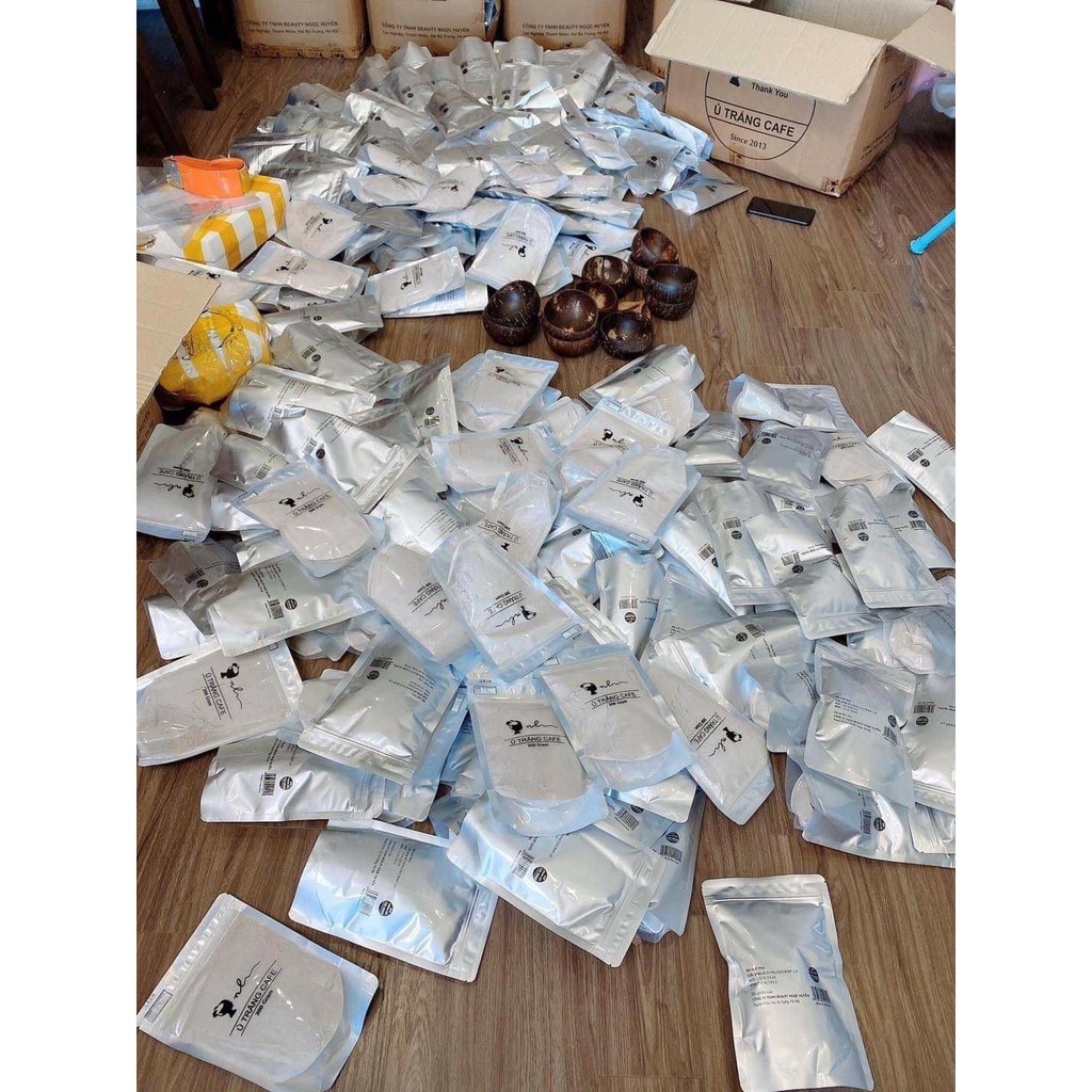COMBO 5 Ủ Trắng CAFE 100% Thiên Nhiên CHÍNH HÃNG cho Face & Body
