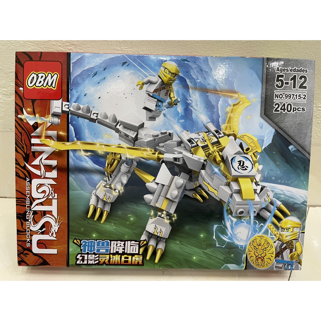 Bộ Lego - Xếp Hình Lắp Ráp - Mô Hình NINJUTSU - Nhiều Chi Tiết Khó Giúp Tăng Khả Năng Sáng Tạo Của Bé