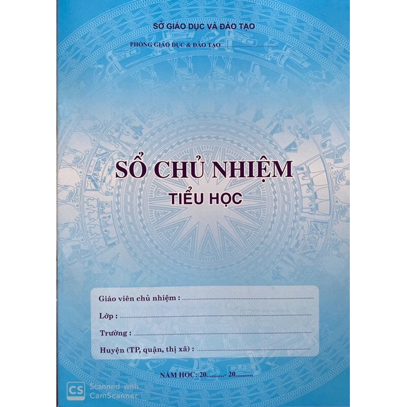 Sổ Chủ Nhiệm Tiểu Học