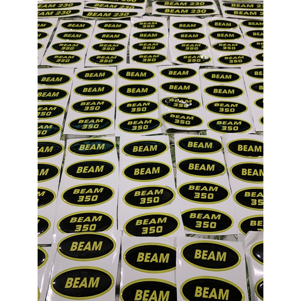 Bộ Tem Đèn MoVing Beam