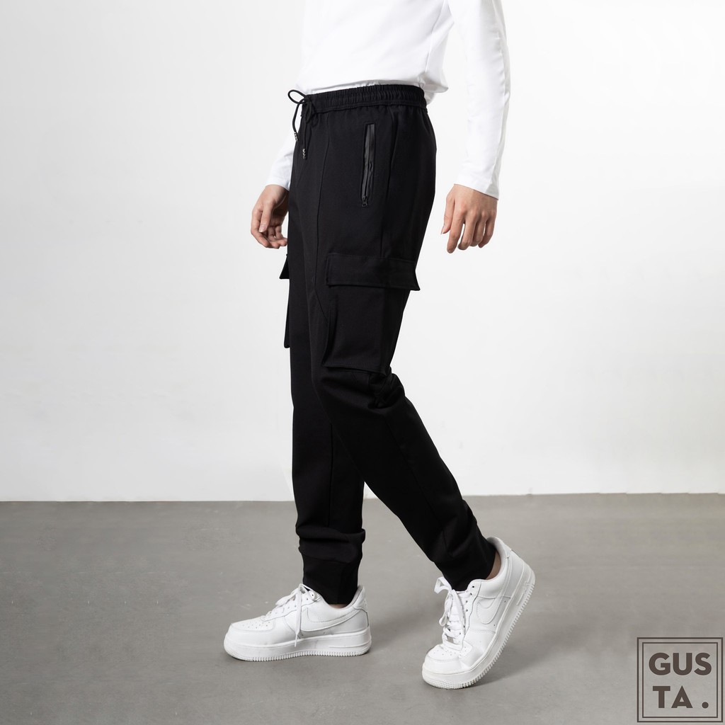 [5 Màu] Quần Jogger Nam Túi Hộp Có Khóa Ríp- Quần Jogger  Nỉ Nam Dày Dặn Co Giãn Phong Cách-JOG01-Gusta | BigBuy360 - bigbuy360.vn