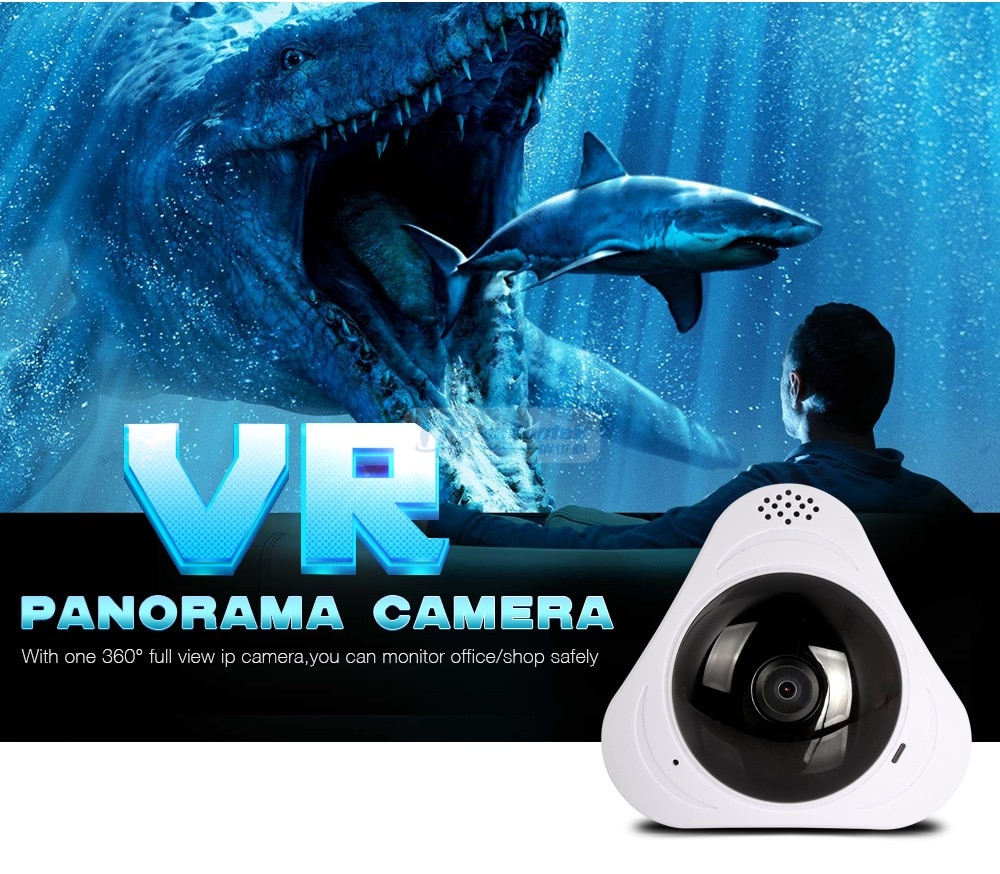 LLSEE YOOSEE Camera Toàn Cảnh 3D VR 360 Độ Camera Wifi 360 Độ Theo Dõi Em Bé Thông Minh Camera IP Không Dây Thu Nhỏ Mắt Cá Toàn Cảnh CCTV An Ninh Trong Nhà P2P An Ninh Gia Đình