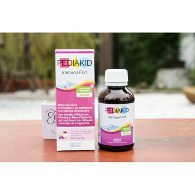 Pediakid Immuno-Fort - tăng sức đề kháng cho bé 125ml