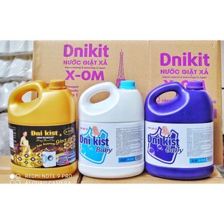 Nước giặt Xả Dni Kit can 3,8L HÀNG VIỆT NAM CHẤT LƯỢNG CAO