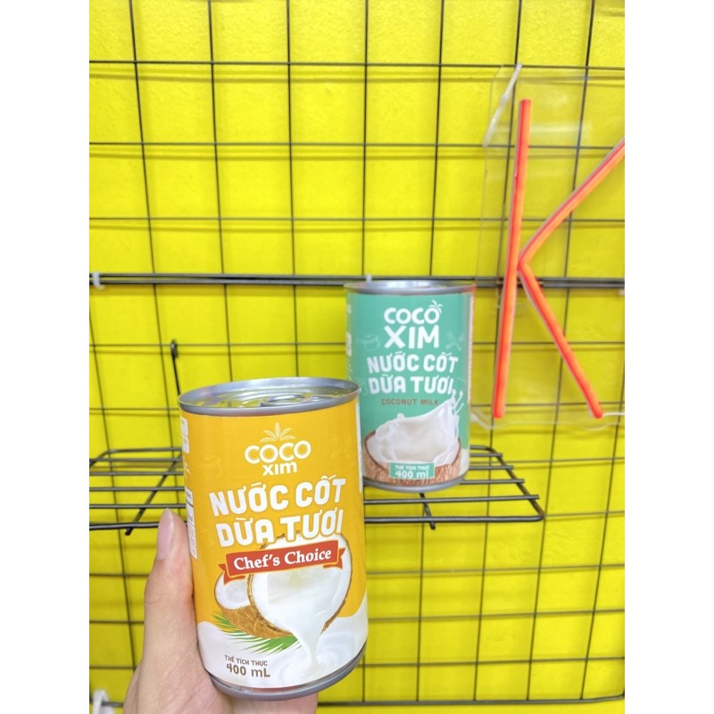 Nước cốt dừa tươi Cocoxim lon 400ml | BigBuy360 - bigbuy360.vn