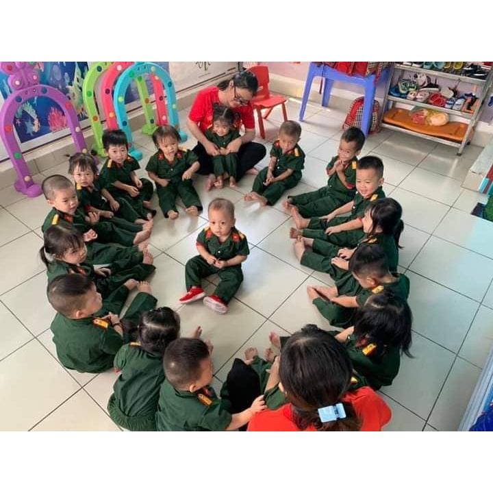 sỉ trang phục nghề nghiệp cho bé mầm non