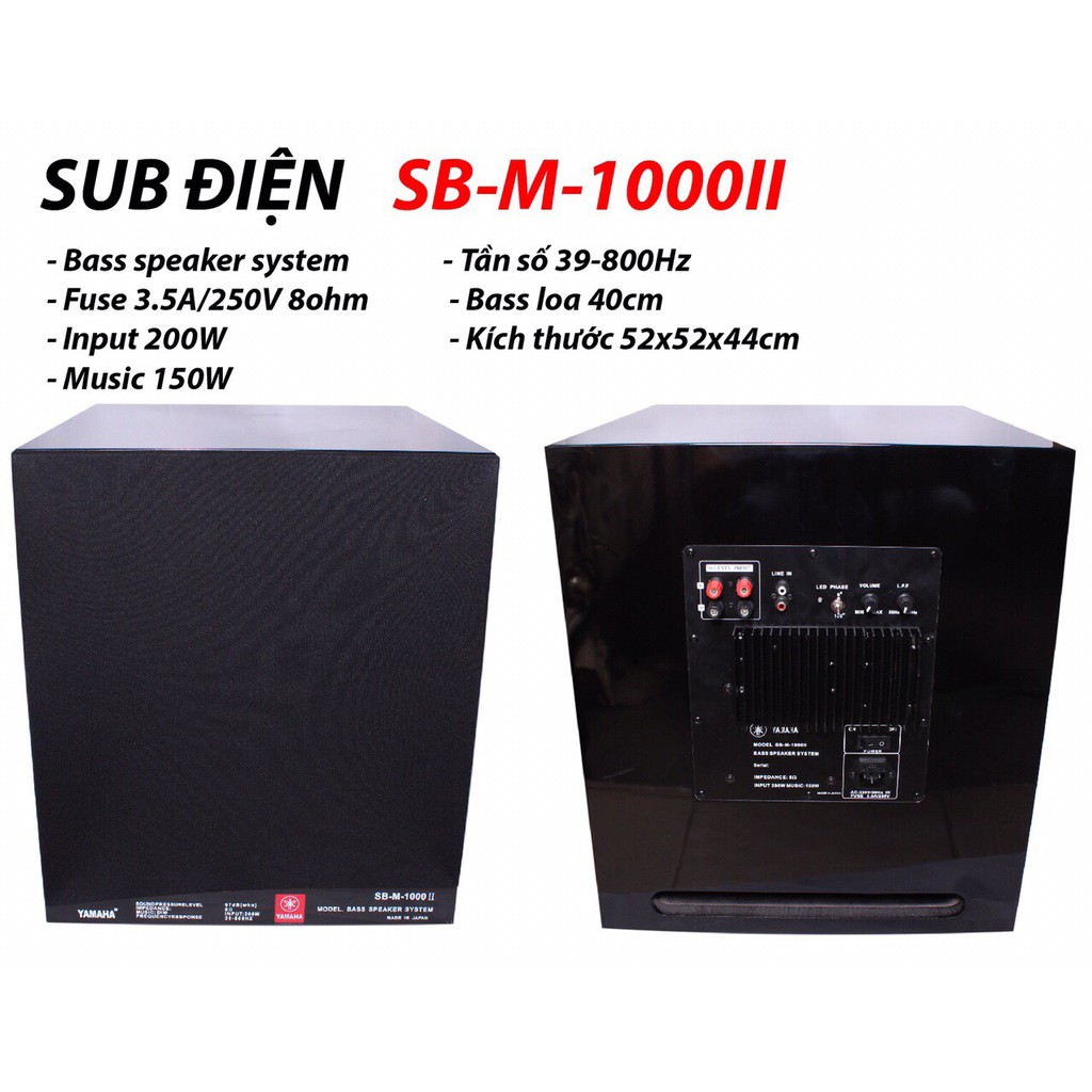Loa Sub điện Yamaha SB-M-1000II