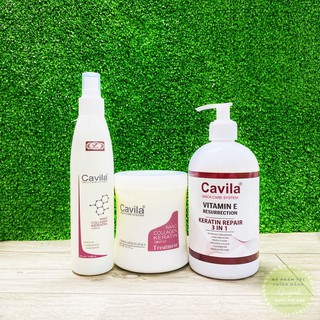 XỊT DƯỠNG PHỤC HỒI TÓC COLLAGEN CAVILA
