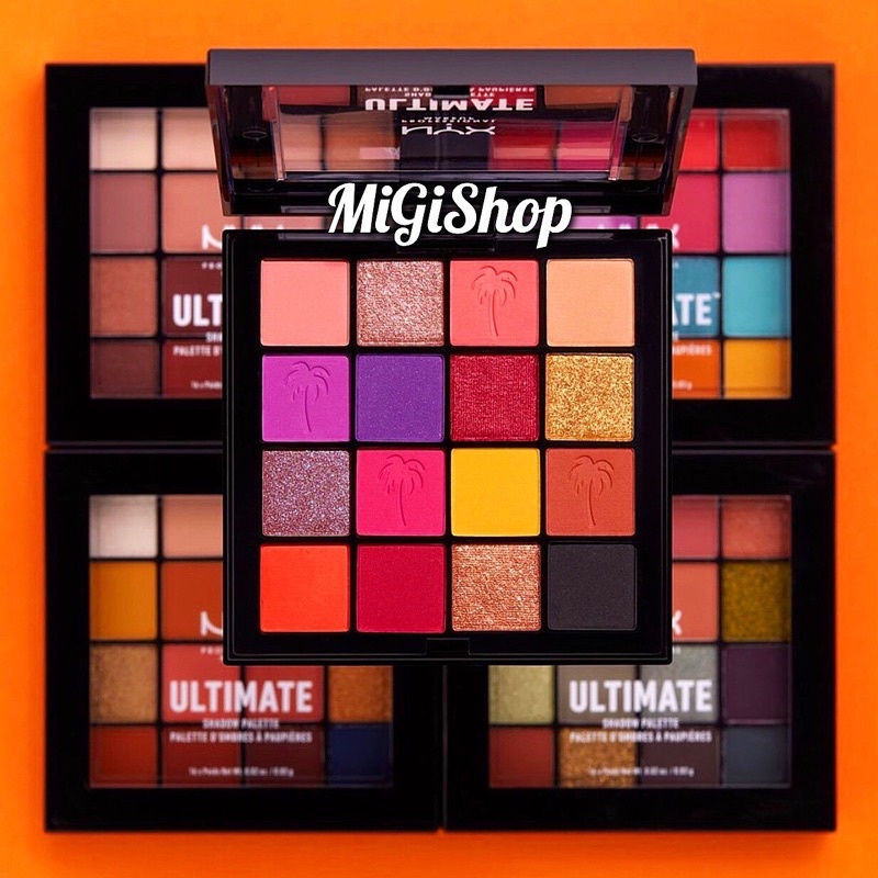 [Hàng Mỹ] Bảng Màu Mắt 16 ô Nyx Ultimate Shadow Palette