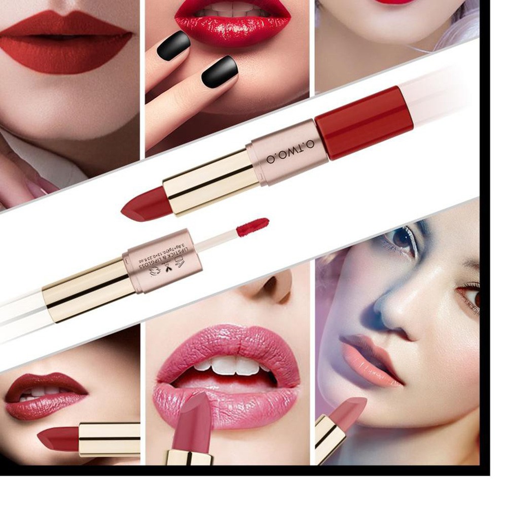 (hàng Mới Về) Son Kem Lì O.two.o N9107 Thiết Kế 2 Trong 1 Tiện Dụng | BigBuy360 - bigbuy360.vn