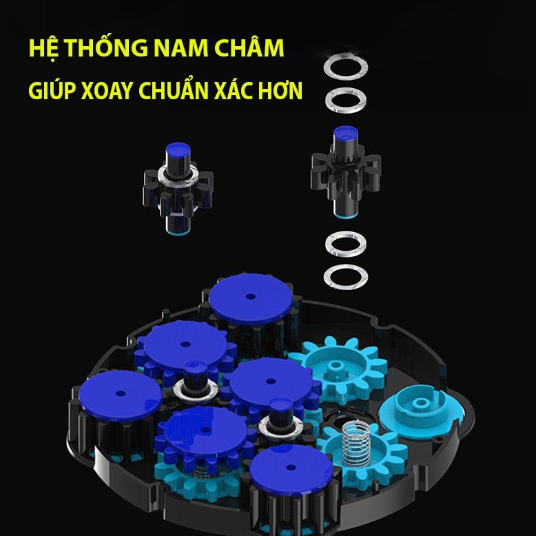 Rubic Biến Thể SengSo Clock Có Nam Châm