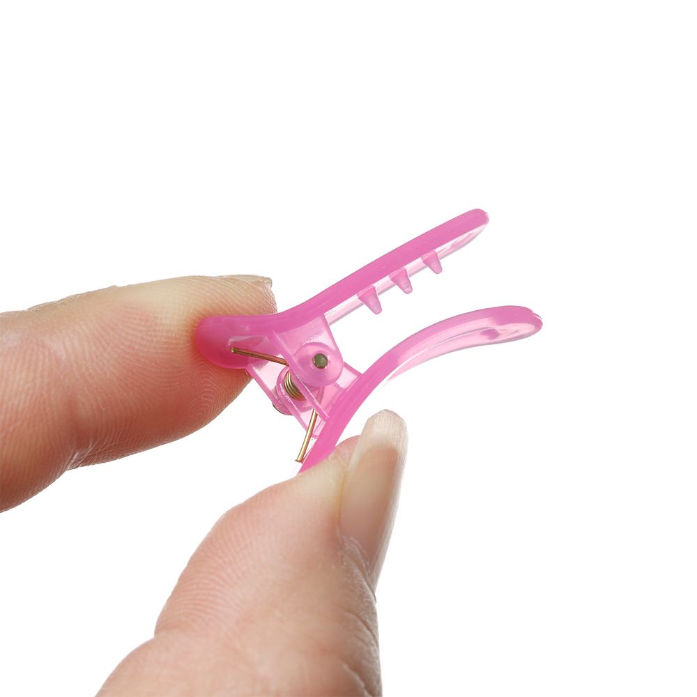 Set 10 kẹp tóc bằng nhựa 3 kiểu dáng dễ thương dành cho búp bê