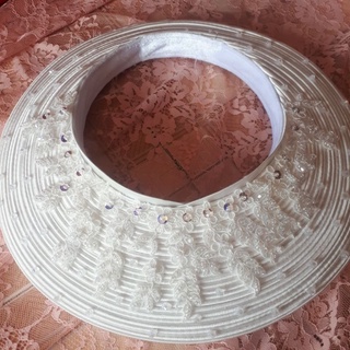 Khăn xếp 25 tầng đính falê thủ công