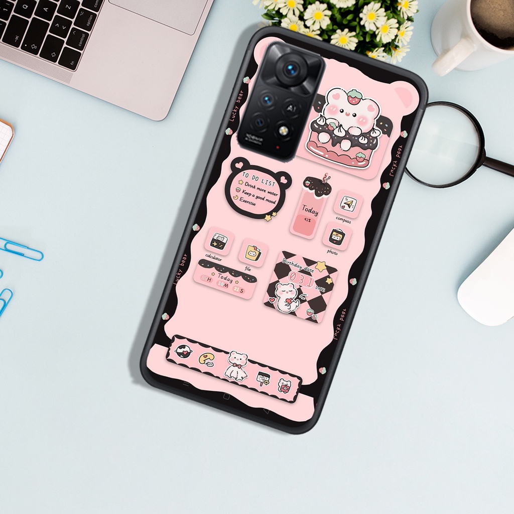 Ốp Lưng Xiaomi REDMI NOTE 11 PRO - REDMI NOTE 11 4G - REDMI NOTE 11 5G , In Hình Sinh Động, Dễ Thương, Màu Sắc Cá Tính..