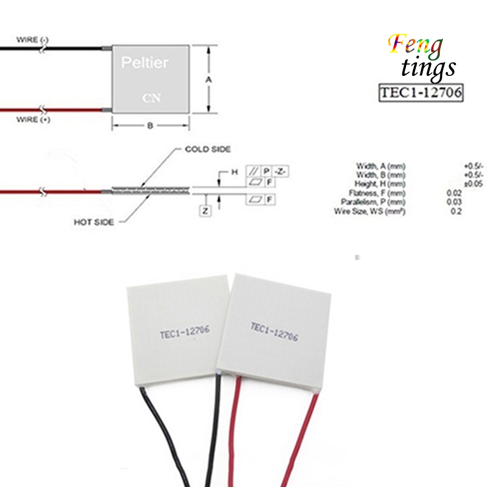 1 Mô Đun Tản Nhiệt Tec1-12706 K1