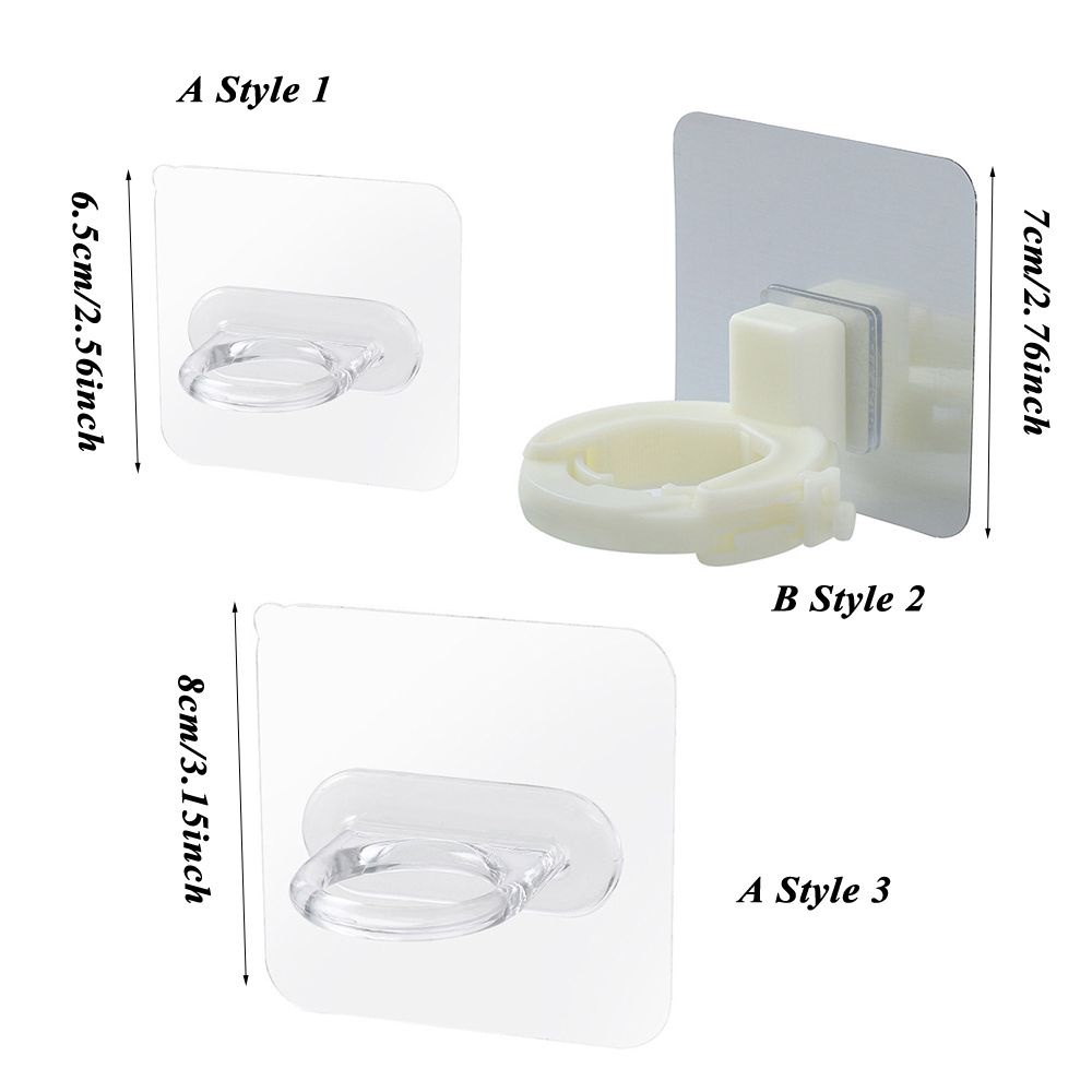 Giá treo chai dầu gội gắn tường tự dính không để lại dấu vết giá đỡ