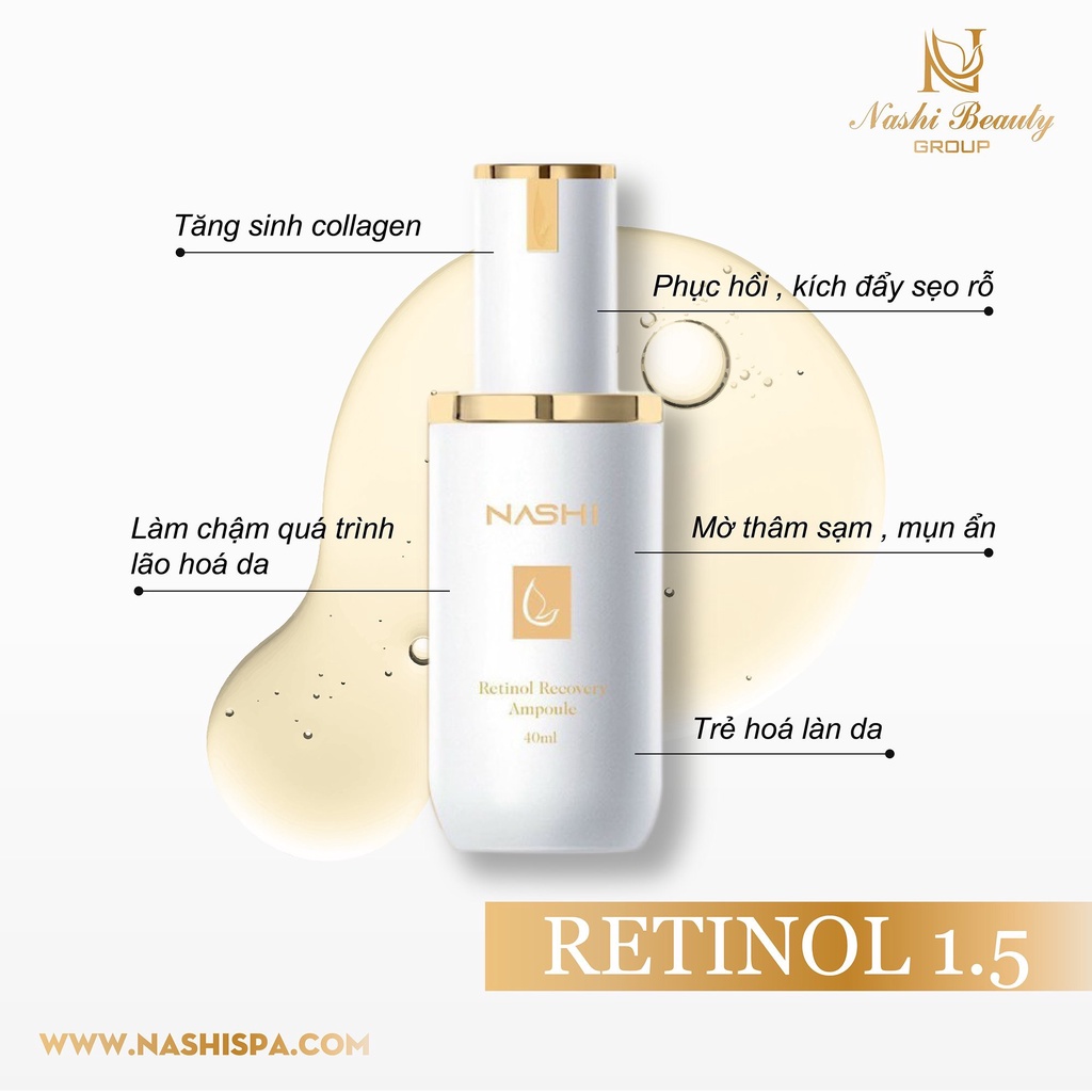 Kem Dưỡng RETINOL Trẻ Hoá Da Giảm Nếp Nhăn Ngăn Mụn Se Khít Lỗ Chân Lông