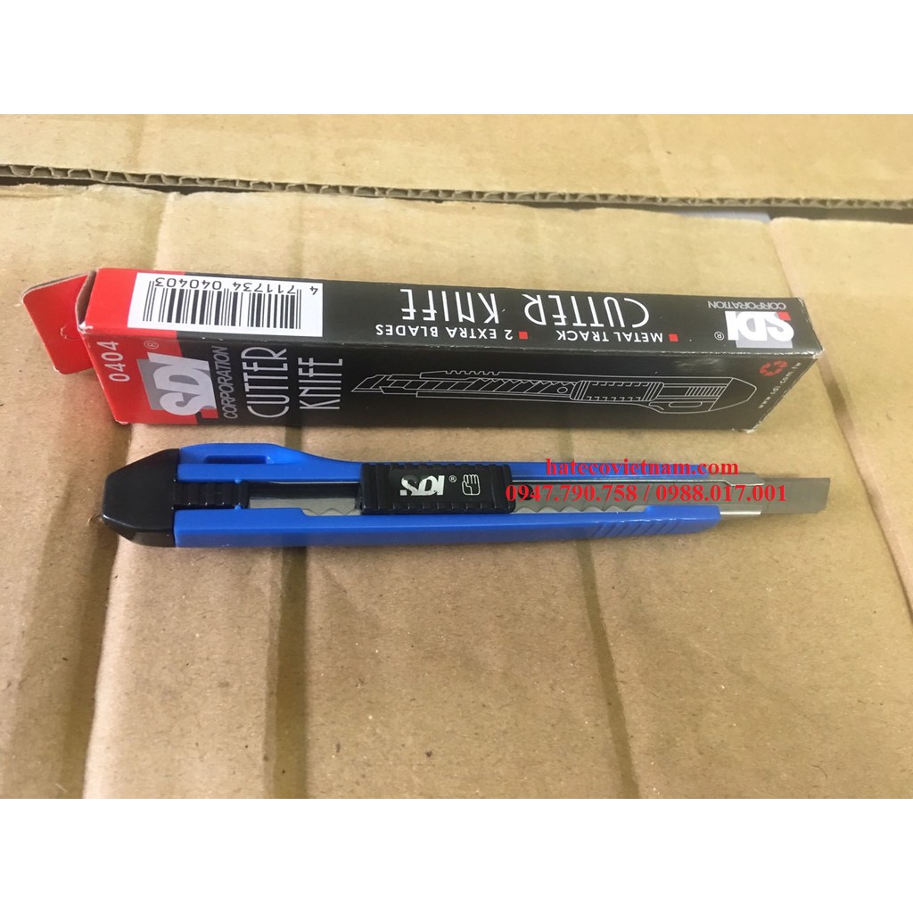 Dao rọc giấy SDI 0404  - Dao trổ nhỏ mini văn phòng - Lưỡi dao