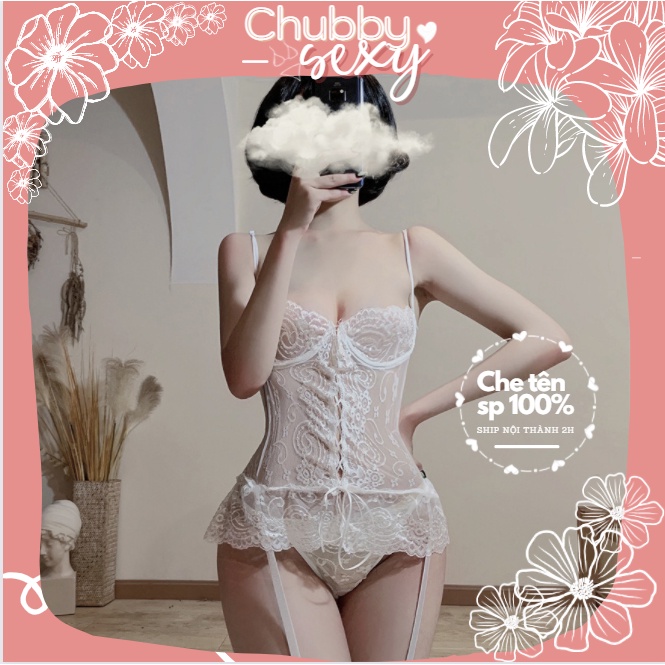Bodysuit Áo Đan Dây Có Gọng Siêu Sexy - Bikini Khêu Gợi Lôi Quấn Cực Tôn Dáng - BDS02 - Chubby.Sexy
