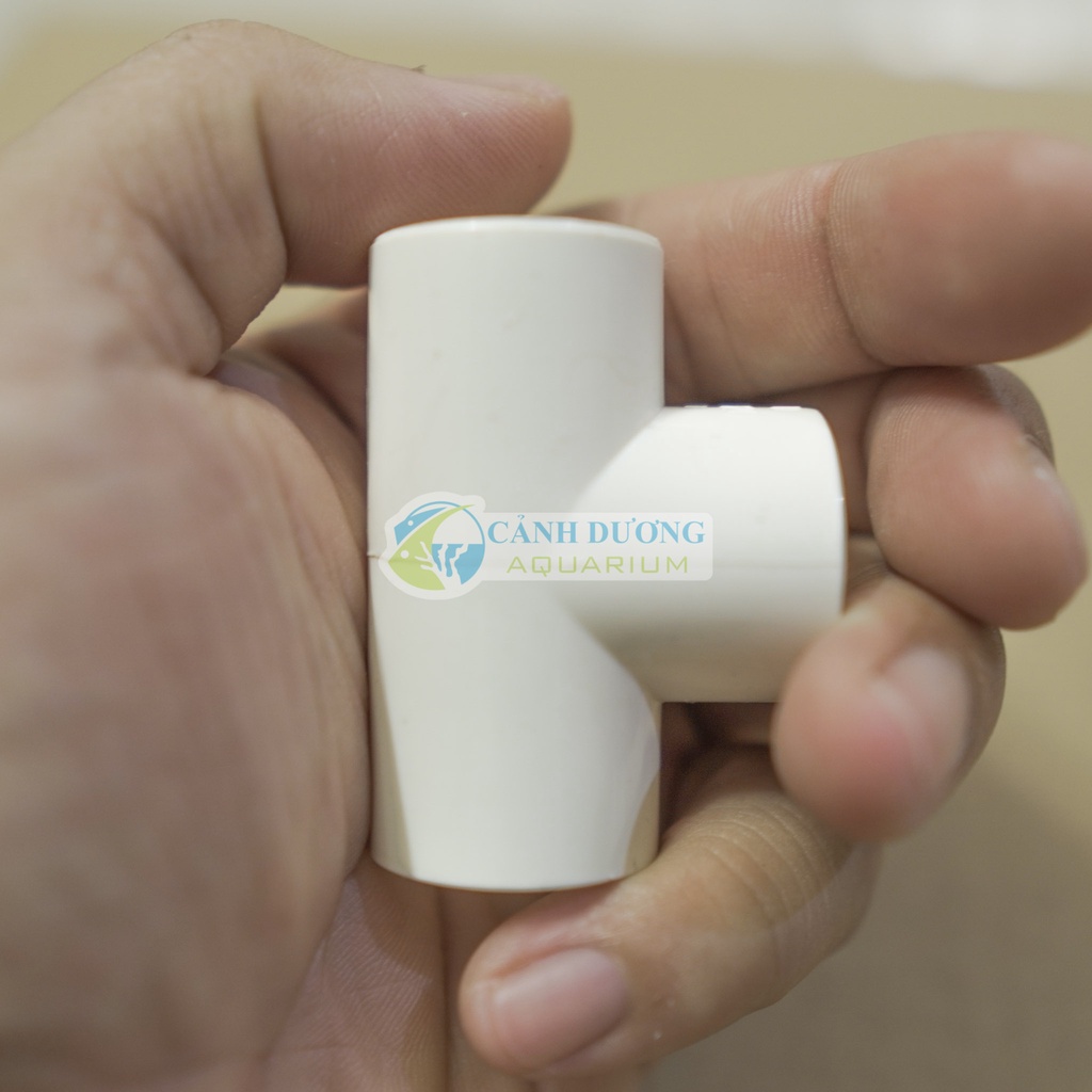 Tê chia 3 U-PVC Phi 32-25-20 chuyên dùng cho hồ cá