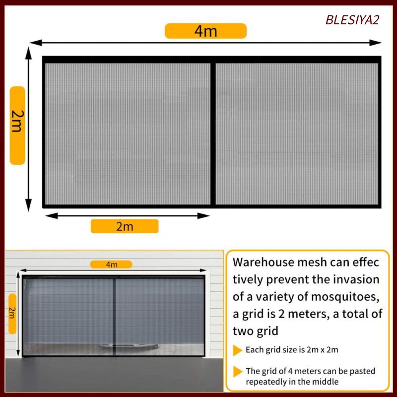 Màn Cửa Garage Từ Tính 13x6.5ft Chống Muỗi Và Côn Trùng Tiện Dụng Sự Bảo Vệ