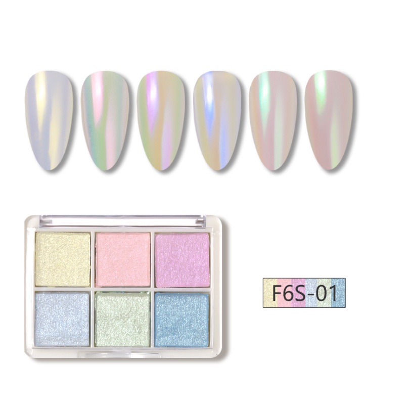 SET TRÁNG GƯƠNG 6 MÀU KÈM CỌ TRÁNG GƯƠNG